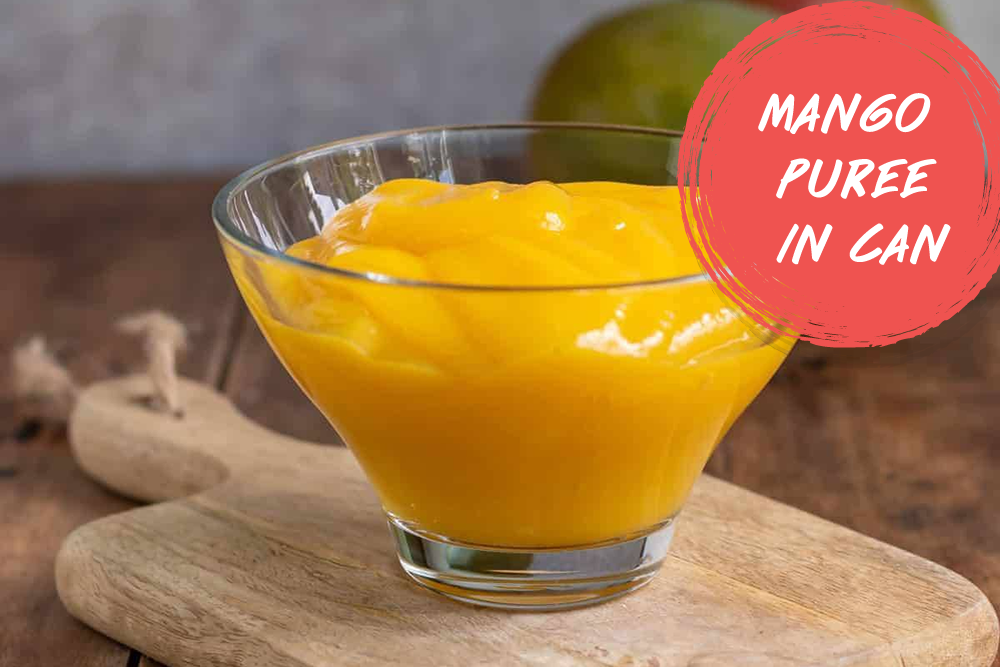 Mango Puree, in can